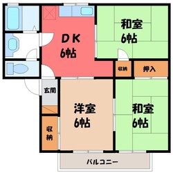 アトリエ参番館の物件間取画像